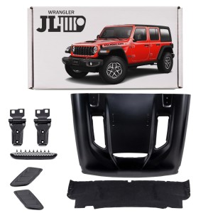 JEEP WRANGLER JL 2018+ TUNINGOWA KOMPLETNA MASKA WENTYLOWANA USA Z WYGŁUSZENIEM