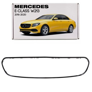 MERCEDES E-CLASS W213 2016-2020 PRZED FACELIFTINGIEM RAMKA GRILLA CZARNA A2138850200