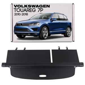 VOLKSWAGEN TOUAREG II 7P 2010-2018 ROLETA BAGAŻNIKA Z MOCOWANIEM DO ZAGŁÓWKÓW 7P6867773