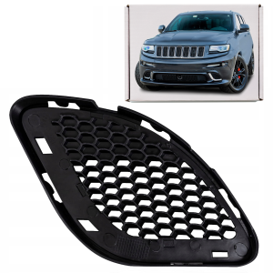 JEEP GRAND CHEROKEE IV WK2 SRT 2014-2017 PO FACELIFTINGU KRATKA ZAŚLEPKA ZDERZAKA POD LAMPĘ PRZECIWMGIELNĄ LEWA 68158581AA