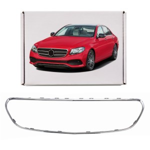 MERCEDES E-CLASS W213 2016-2020 PRZED FACELIFTINGIEM RAMKA GRILLA CHROMOWANA A2138850200
