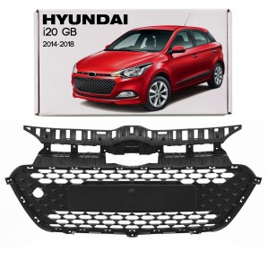 HYUNDAI i20 II GB 2014-2018 PRZED FACELIFTINGIEM GRILL PRZEDNI ATRAPA CHŁODNICY 86560C8010