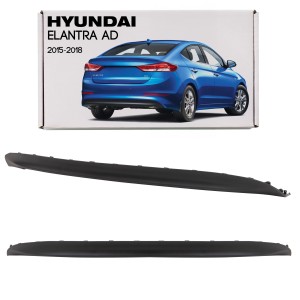 HYUNDAI ELANTRA VI AD 2015-2018 PRZED FACELIFTINGIEM SPOILER TYLNEGO ZDERZAKA 86612F2000