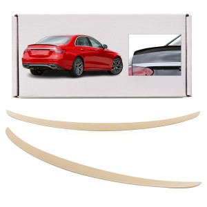 MERCEDES E-CLASS W213 2020-2023 PO FACELIFTINGU SPOILER KLAPY TYLNEJ