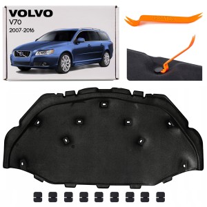 VOLVO V70 III 2007-2016 WYGŁUSZENIE MASKI Z KOMPLETEM SPINEK 31352181
