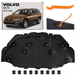 VOLVO XC70 II 2007-2016 WYGŁUSZENIE MASKI Z KOMPLETEM SPINEK 31352181