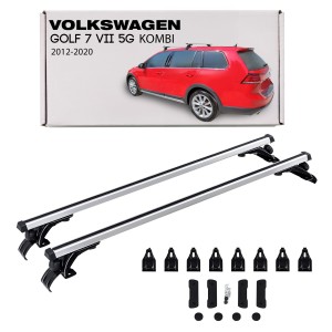 VOLKSWAGEN GOLF 7 VII 5G 2012-2020 KOMBI BAGAŻNIK DACHOWY BELKI BAZOWE 120 CM
