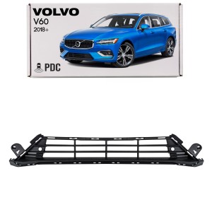 VOLVO V60 II 2018+ KRATKA ŚRODKOWA PRZEDNIEGO ZDERZAKA Z PDC 31455655
