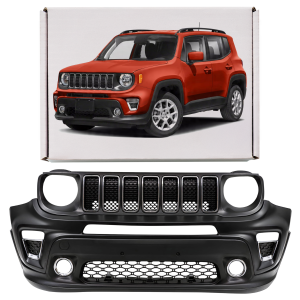JEEP RENEGADE I BU 2018-2022 PO FACELIFTINGU KOMPLETNY ZDERZAK PRZEDNI Z GRILLEM 6XD52TZZAA