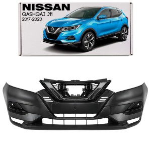 NISSAN QASHQAI II J11 2017-2020 PO LIFTINGU KOMPLETNY ZDERZAK PRZEDNI PDC Z GRILLEM I LAMPAMI 62022HV00H