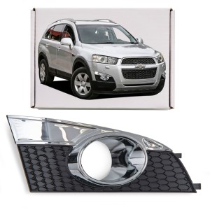 CHEVROLET CAPTIVA I C140 2011-2018 PO LIFTINGU KRATKA PRZEDNIEGO ZDERZAKA ZAŚLEPKA HALOGENU PRAWA 96945185