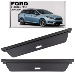 FORD FOCUS MK3 III 2010-2019 KOMBI ROLETA BAGAŻNIKA CZARNA DS73N55066AC