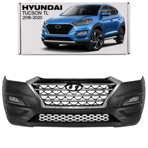 HYUNDAI TUCSON III TL 2018-2020 PO LIFTINGU KOMPLETNY ZDERZAK PRZEDNI Z LAMPAMI DRL LED 86511D3500