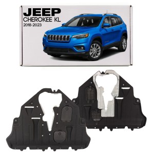 JEEP CHEROKEE V KL 2018-2023 PO FACELIFTINGU MATERIAŁOWA OSŁONA PŁYTA POD SILNIK 533802110 / 68288228X / 68288228AD