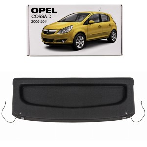 OPEL CORSA D IV  2006-2014 5-OS PÓŁKA BAGAŻNIKA 13432983