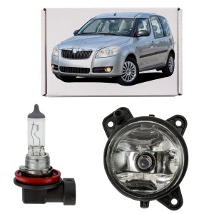 SKODA ROOMSTER 2006-2015 HALOGEN LEWY 7H0941700C