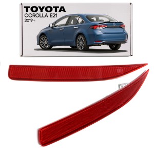 TOYOTA COROLLA XII E21 2019+ SEDAN TYLNY ODBLASK ZDERZAKA LEWY 8192002350