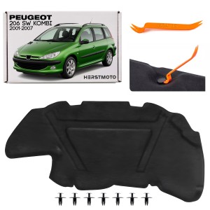 PEUGEOT 206 SW 2001-2007 KOMBI WYGŁUSZENIE MASKI 7979F0