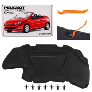 PEUGEOT 206 CC 1999-2007 COUPE-CABRIO WYGŁUSZENIE MASKI 7979F0