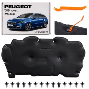 PEUGEOT 508 KOMBI 2014-2018 PO FACELIFTINGU WYGŁUSZENIE MASKI 9808628280
