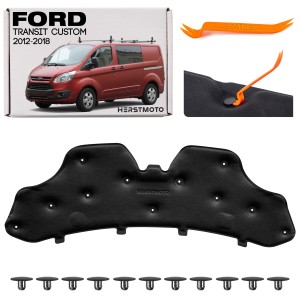 FORD TRANSIT CUSTOM I 2012-2018 PRZED DRUGIM FACELIFTINGIEM WYGŁUSZENIE MASKI BK21B16746AF