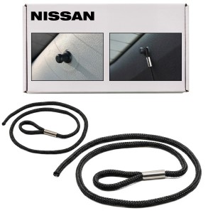 NISSAN MOCOWANIE TYLNEJ PÓŁKI LINKA SZNUREK KOMPLET 2 SZTUKI