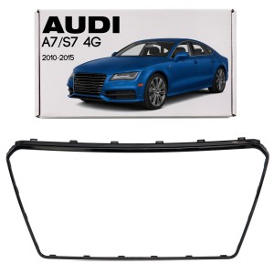 AUDI A7 / S7 4G 2010-2015 PRZED FACELIFTINGIEM RAMKA GRILLA CZARNA 4G8853653F