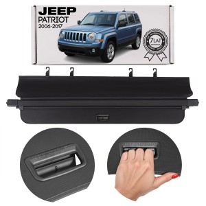 JEEP PATRIOT 2006-2017 ROLETA BAGAŻNIKA CZARNA 82212687
