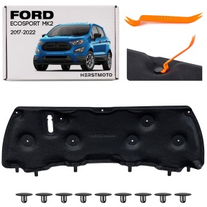 FORD ECOSPORT MK2 II 2017-2022 PO FACELIFTINGU WYGŁUSZENIE MASKI ZE SPINKAMI GN15N16746BB