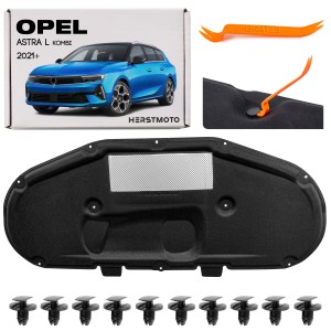 OPEL ASTRA L 2021+ KOMBI WYGŁUSZENIE MASKI Z KOMPLETEM SPINEK 9838542480