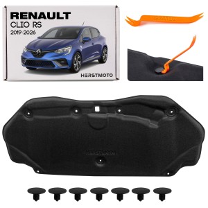 RENAULT CLIO V RS 2019-2026 WYGŁUSZENIE MASKI Z KOMPLETEM SPINEK 658402884R