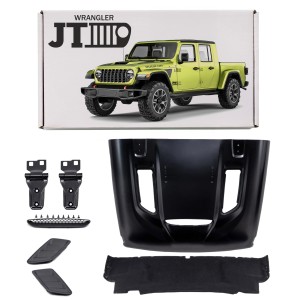 JEEP GLADIATOR JT 2018+  TUNINGOWA KOMPLETNA MASKA WENTYLOWANA USA Z WYGŁUSZENIEM