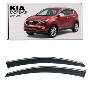 KIA SPORTAGE 2010–2015 OWIEWKI SZYB PRZEDNIE GÓRNE 2 SZTUKI LEWA + PRAWA