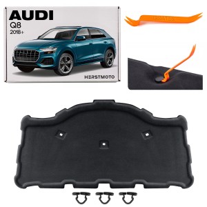 AUDI Q8 2018+ WYGŁUSZENIE MASKI Z KOMPLETEM SPINEK 4M0863825A