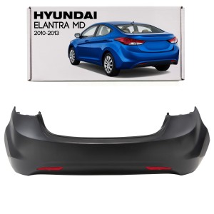 HYUNDAI ELANTRA V MD 2010-2013 PRZED FACELIFTINGIEM KOMPLETNY ZDERZAK TYLNY BEZ PDC 866113X000