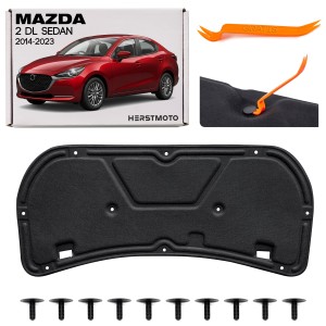 MAZDA 2 III DL SEDAN 2014-2023 WYGŁUSZENIE MASKI ZE SPINKAMI DA6T-56-681