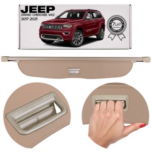 JEEP GRAND CHEROKEE IV WK2 2017-2021 DRUGI FACELIFTING ROLETA BAGAŻNIKA BEŻOWA A1668100301