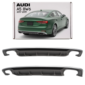 AUDI A5 8W6 2017-2019 PRZED FACELIFTINGIEM DYFUZOR ZDERZAKA TYLNEGO S-LINE 8W6807521D