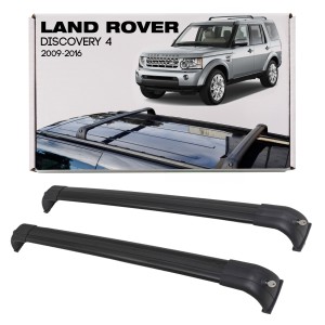 LAND ROVER DISCOVERY 4 L319 2009-2016 BELKI DO RELINGÓW CZARNE STYL OEM VPLAR0001