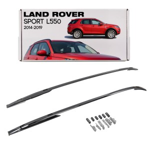LAND ROVER DISCOVERY SPORT L550 2014-2019 PRZED FACELIFTINGIEM RELINGI DACHOWE CZARNE