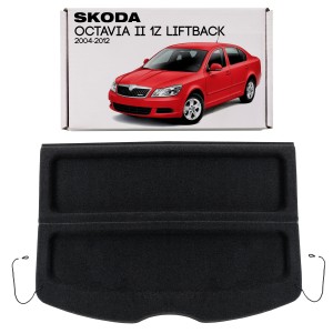 SKODA OCTAVIA II 1Z LIFTBACK 2004-2012 PÓŁKA BAGAŻNIKA 1Z5867769