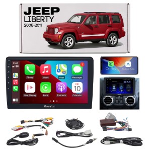 JEEP LIBERTY 2008-2011 NAWIGACJA 10,2" ANDROID 13 1280x720 6GB RAM / 64GB ROM