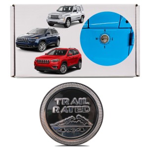 JEEP CHEROKEE III KJ IV KK V KL EMBLEMAT TRAIL RATED