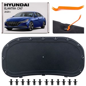 HYUNDAI ELANTRA VII CN7 2020+ WYGŁUSZENIE MASKI Z KOMPLETEM SPINEK 81125AA000
