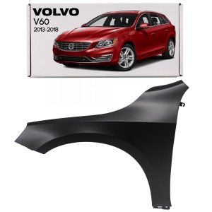 VOLVO V60 I 2013-2018 PO FACELIFTINGU STALOWY BŁOTNIK PRZEDNI LEWY 31416208