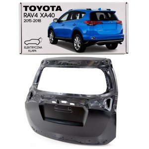 TOYOTA RAV4 IV XA40 2015-2018 PO FACELIFTINGU STALOWA ELEKTRYCZNA KLAPA BAGAŻNIKA 670050R210