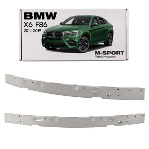 BMW X6 M F86 2014-2019 ALUMINIOWA BELKA WZMOCNIENIE PRZEDNIEGO ZDERZAKA 51117294477
