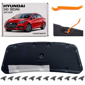 HYUNDAI i40 2011-2019 SEDAN WYGŁUSZENIE MASKI Z KOMPLETEM SPINEK 811253Z000