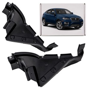 BMW X6 E71 2007-2014 M-PAKIET OSŁONA DOLNA NADKOLE PRZEDNIE PRAWE 51758037160