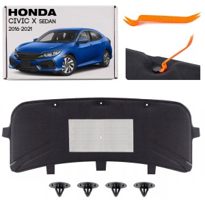 HONDA CIVIC X HB 2016-2021 WYGŁUSZENIE MASKI 74141TBAA00 + SPINKI